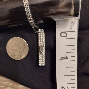 Mezuzah pendant and 18.5 inch chain